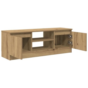 vidaXL Έπιπλο Τηλεόρασης Αρτισιανή Δρυς 102x30x36cm από Επεξεργ. Ξύλο