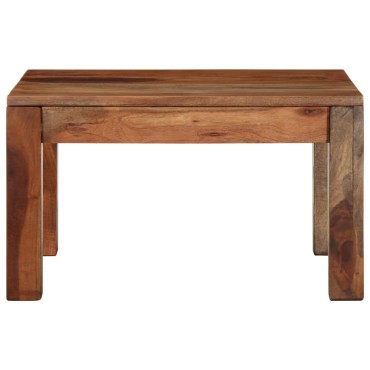 vidaXL Τραπεζάκι σαλονιού 60x60x35cm μασίφ ξύλο ακακίας 1 τεμ.