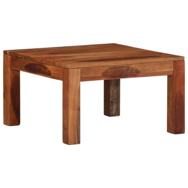 vidaXL Τραπεζάκι σαλονιού 60x60x35cm μασίφ ξύλο ακακίας 1 τεμ.