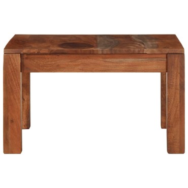 vidaXL Τραπεζάκι σαλονιού 60x60x35cm μασίφ ξύλο ακακίας 1 τεμ.