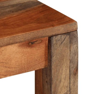 vidaXL Τραπεζάκι σαλονιού 60x60x35cm μασίφ ξύλο ακακίας 1 τεμ.