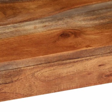 vidaXL Τραπεζάκι σαλονιού 60x60x35cm μασίφ ξύλο ακακίας 1 τεμ.