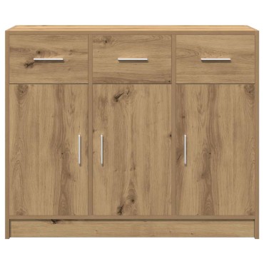vidaXL Ντουλάπι Αρτισιανή Δρυς 91x28x75cm από Επεξεργασμένο Ξύλο 1 τεμ.