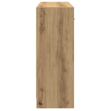 vidaXL Ντουλάπι Αρτισιανή Δρυς 91x28x75cm από Επεξεργασμένο Ξύλο 1 τεμ.