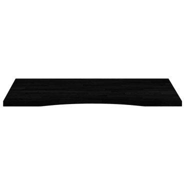 vidaXL Επιφάνεια Τραπεζιού Ορθογώνιος 80x60x2,5cm Μασίφ Ξύλο Δρυός 1 τεμ.