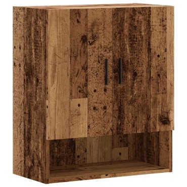 vidaXL Ντουλάπι Τοίχου Παλιό Ξύλο 60x31x70cm Επεξεργασμένο Ξύλο 1 τεμ.