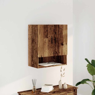 vidaXL Ντουλάπι Τοίχου Παλιό Ξύλο 60x31x70cm Επεξεργασμένο Ξύλο 1 τεμ.