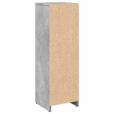 vidaXL Στήλη Μπάνιου Γκρι Σκυροδέματος 30x30x95cm Επεξεργασμένο Ξύλο 1 τεμ.
