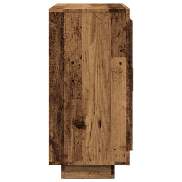 vidaXL Μπουφές Όψη Παλαιού Ξύλου 92x35x75cm Επεξεργασμένο Ξύλο 1 τεμ.