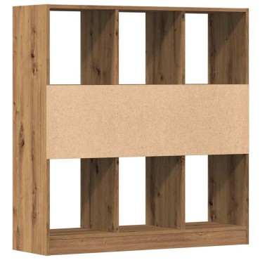 vidaXL Ντουλάπι βιβλίων Artisan Oak 97,5x29,5x100cm Ξύλο μηχανής 1 τεμ.
