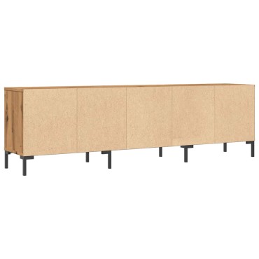 vidaXL Έπιπλο Τηλεόρασης τεχνίτης Δρυς 150x30x44,5 εκ
