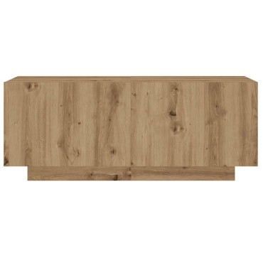 vidaXL Έπιπλο Τηλεόρασης με LED Αρτισιανή Δρυς 180x35x40cm Επεξ.Ξύλο