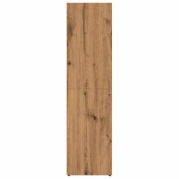 vidaXL Βιβλιοθήκη Artisan Δρυς 36x30x114cm Επεξεργασμένο Ξύλο 1 τεμ.