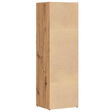 vidaXL Βιβλιοθήκη Artisan Δρυς 36x30x114cm Επεξεργασμένο Ξύλο 1 τεμ.