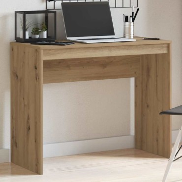 vidaXL Γραφείο Αρτισιανή Δρυς 90x40x72cm από Επεξεργασμένο Ξύλο 1 τεμ.