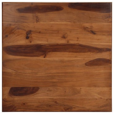 vidaXL Τραπεζαρία 80x80x77cm από Μασίφ Ξύλο Ακακίας 1 τεμ.