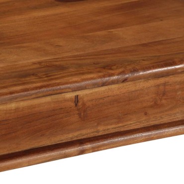 vidaXL Τραπεζαρία 80x80x77cm από Μασίφ Ξύλο Ακακίας 1 τεμ.