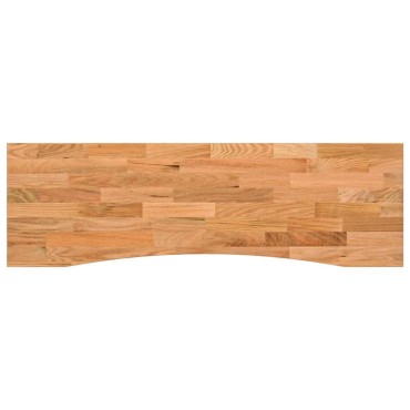 vidaXL Επιφάνεια Τραπεζιού Ορθογώνιος 160x50x2,5cm Μασίφ Ξύλο Δρυός 1 τεμ.