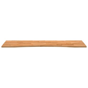 vidaXL Επιφάνεια Τραπεζιού Ορθογώνιος 160x50x2,5cm Μασίφ Ξύλο Δρυός 1 τεμ.