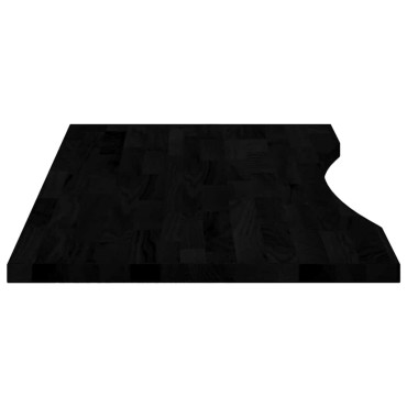 vidaXL Επιφάνεια Τραπεζιού Ορθογώνιος 100x50x2,5cm Μασίφ Ξύλο Δρυός 1 τεμ.