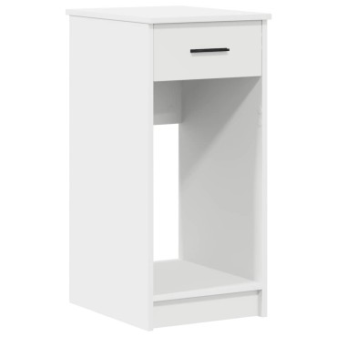 vidaXL Πύργος υπολογιστή με συρτάρι Λευκό 35x45x77cm 1 τεμ.