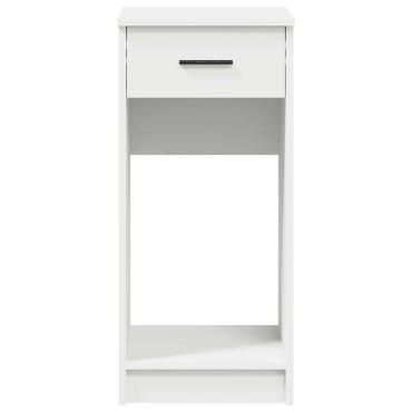 vidaXL Πύργος υπολογιστή με συρτάρι Λευκό 35x45x77cm 1 τεμ.