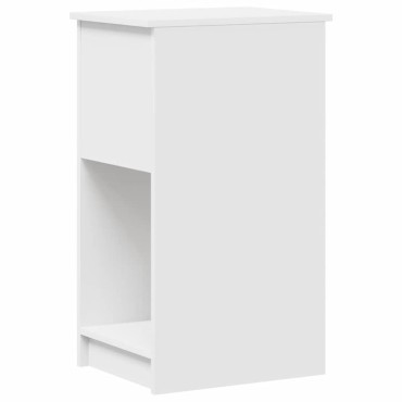 vidaXL Πύργος υπολογιστή με συρτάρι Λευκό 35x45x77cm 1 τεμ.