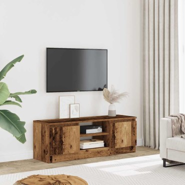 vidaXL Έπιπλο Τηλεόρασης Παλιό Ξύλο 102x30x36cm από Μοριοσανίδα