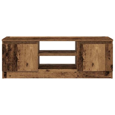 vidaXL Έπιπλο Τηλεόρασης Παλιό Ξύλο 102x30x36cm από Μοριοσανίδα