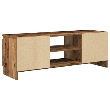 vidaXL Έπιπλο Τηλεόρασης Παλιό Ξύλο 102x30x36cm από Μοριοσανίδα