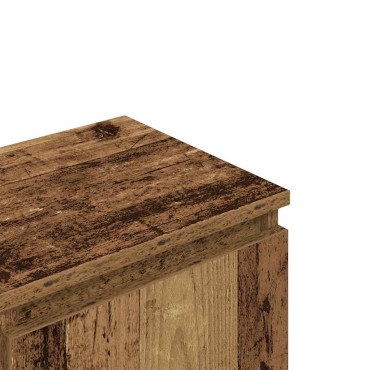 vidaXL Έπιπλο Τηλεόρασης Παλιό Ξύλο 102x30x36cm από Μοριοσανίδα