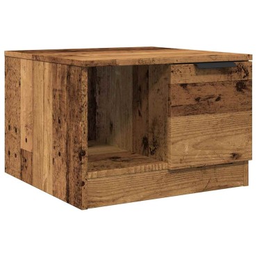 vidaXL Τραπεζάκι Σαλονιού Παλιό Ξύλο 50x50x36cm από Μοριοσανίδα 1 τεμ.