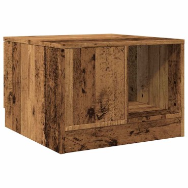 vidaXL Τραπεζάκι Σαλονιού Παλιό Ξύλο 50x50x36cm από Μοριοσανίδα 1 τεμ.