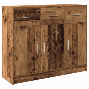 vidaXL Ντουλάπι Παλιό Ξύλο 91x28x75cm από Επεξεργασμένο Ξύλο 1 τεμ.