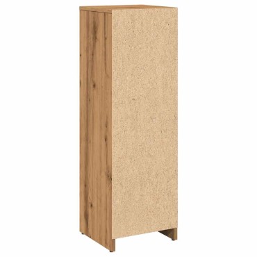 vidaXL Ντουλάπι Μπάνιου Τεχνίτης Δρυς 30x30x95cm Επεξεργασμένο Ξύλο