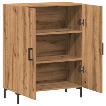 vidaXL Ντουλάπι τεχνίτης Δρυς 69,5x34x90cm Επεξεργασμένο Ξύλο 1 τεμ.
