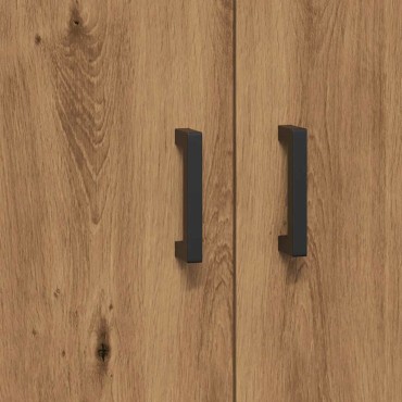 vidaXL Ντουλάπι τεχνίτης Δρυς 69,5x34x90cm Επεξεργασμένο Ξύλο 1 τεμ.