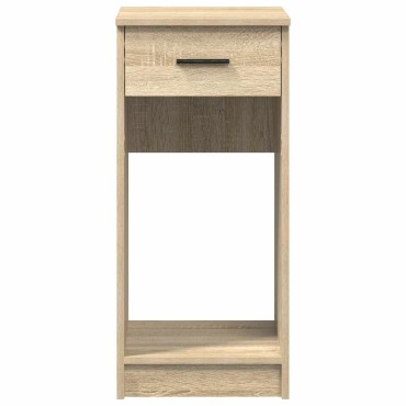 vidaXL Βάση πύργου υπολογιστή με συρτάρι Δρυς sonoma 35x45x77cm 1 τεμ.