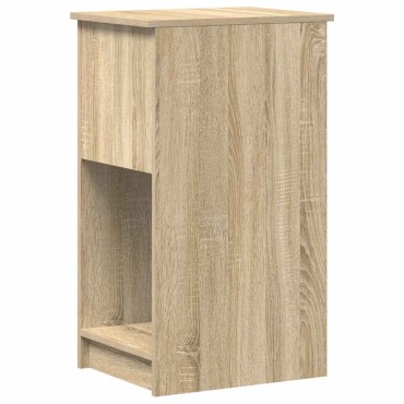 vidaXL Βάση πύργου υπολογιστή με συρτάρι Δρυς sonoma 35x45x77cm 1 τεμ.