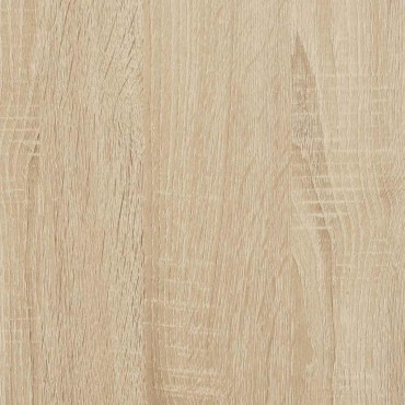 vidaXL Βάση πύργου υπολογιστή με συρτάρι Δρυς sonoma 35x45x77cm 1 τεμ.