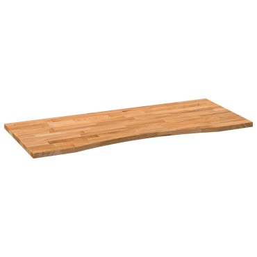 vidaXL Επιφάνεια Τραπεζιού Ορθογώνιος 120x50x2,5cm Μασίφ Ξύλο Δρυός 1 τεμ.
