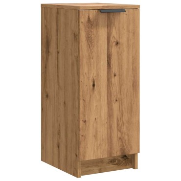 vidaXL Παπουτσοθήκη Χρώμα Αρτισιανή Δρυς 29,5x35x70cm Επεξ. Ξύλο