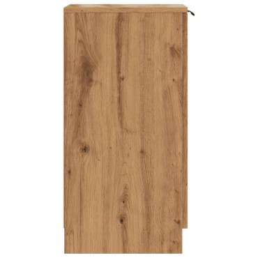 vidaXL Παπουτσοθήκη Χρώμα Αρτισιανή Δρυς 29,5x35x70cm Επεξ. Ξύλο