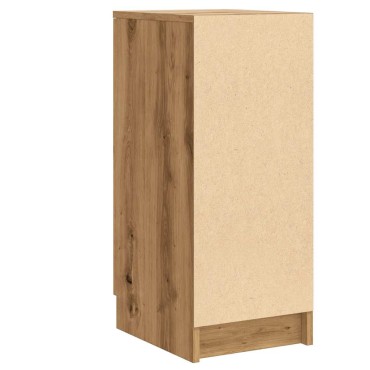 vidaXL Παπουτσοθήκη Χρώμα Αρτισιανή Δρυς 29,5x35x70cm Επεξ. Ξύλο