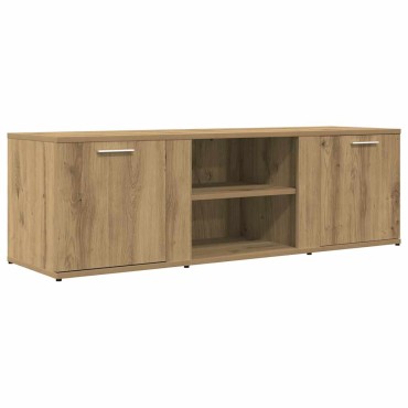 vidaXL Έπιπλο Τηλεόρασης Τεχνίτης Δρυς 120x34x37cm Επεξ. Ξύλο