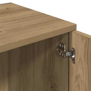 vidaXL Έπιπλο Τηλεόρασης Τεχνίτης Δρυς 120x34x37cm Επεξ. Ξύλο
