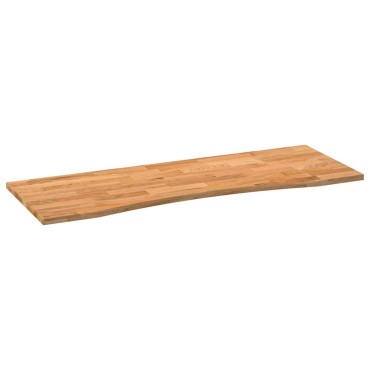 vidaXL Επιφάνεια Τραπεζιού Ορθογώνιος 140x50x2,5cm Μασίφ Ξύλο Δρυός 1 τεμ.
