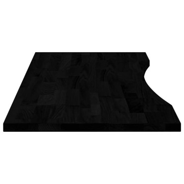 vidaXL Επιφάνεια Τραπεζιού Ορθογώνιος 120x60x2,5cm Μασίφ Ξύλο Δρυός 1 τεμ.