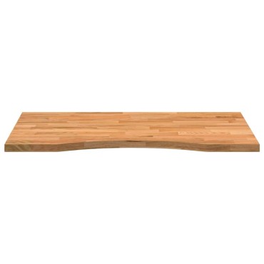vidaXL Επιφάνεια Τραπεζιού Ορθογώνιος 80x50x2,5cm Μασίφ Ξύλο Δρυός 1 τεμ.