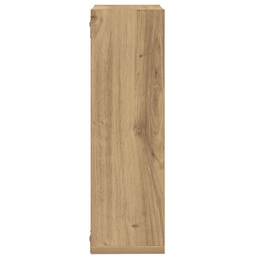vidaXL Ράφια Τοίχου Κύβοι 2 τεμ. Αρτισιανή Δρυς 50x15x50cm Επεξ. Ξύλο